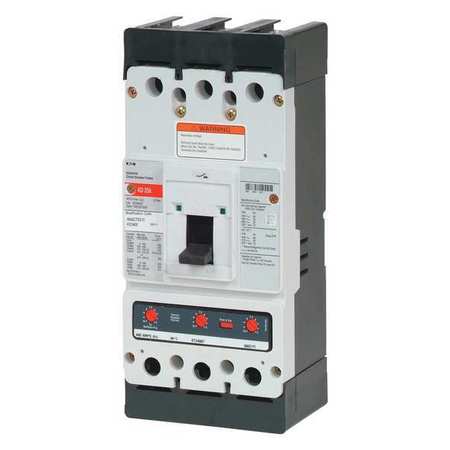 EATON Molded Case Circuit Breaker, KD Series 300A, 3 Pole, 600V AC KD3300