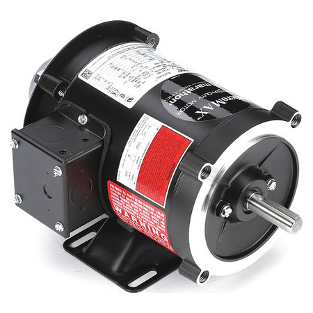 MARATHON MOTORS Vector Motor, 1/4 HP, .75 lb-ft, 230/460V 056H17T2001