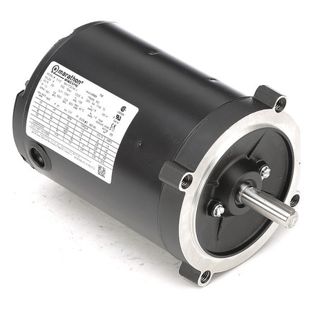 MARATHON MOTORS Vector Motor, 1/2 HP, 1.5 ft.-lb., 230V 056H17T2016