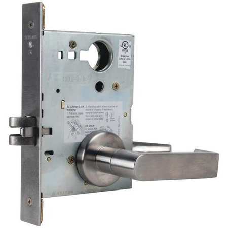 SCHLAGE Lever Lockset, Mechanical, Passage, Grd. 1 L9010 06A 630