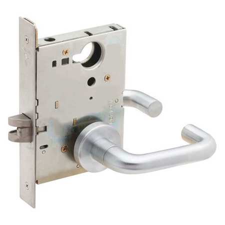 SCHLAGE Lever Lockset, Mechanical, Passage, Grd. 1 L9010 03A 626