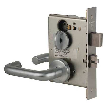 SCHLAGE Lever Lockset, Mechanical, Entrance, Grd. 1 L9453P 03A 626 KD C123 KWY