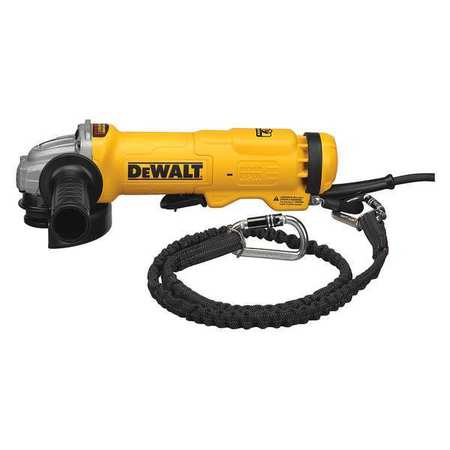 DEWALT 4.5" Small Angle Paddle Switch Angle Grinder with Brake and No-Lock On DWE4222N