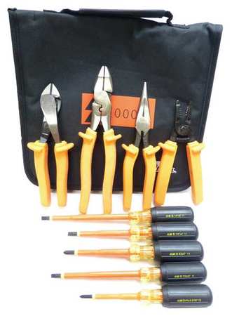 IDEAL Insulated Tool Set, 9 pc. 35-9108