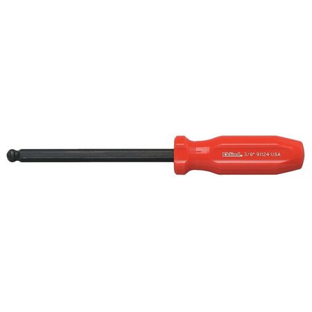 EKLIND General Purpose Ball End Hex Screwdriver 7/16 in Hex 91128