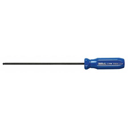 Eklind General Purpose Ball End Hex Screwdriver 2.5 mm Hex 91605