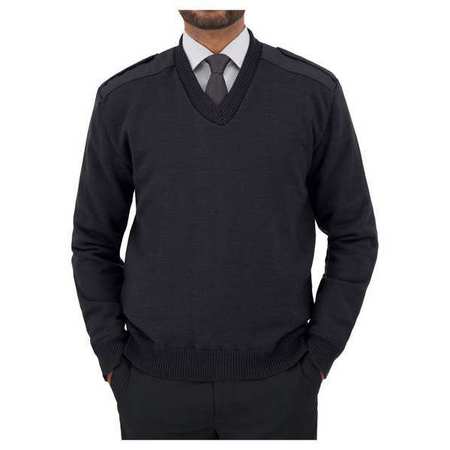 COBMEX V-Neck Military Sweater, Dark Navy, 5XL 2805