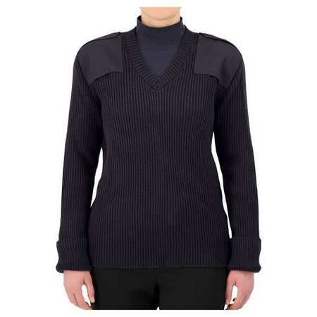 COBMEX V-Neck Military Sweater, Dark Navy, XS 8081