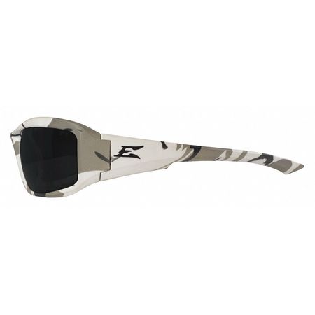 Edge Eyewear Safety Glasses, Smoke Scratch-Resistant XB116-AC