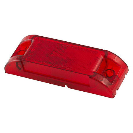 GROTE Marker Lamp, Economy, Red, 12V 46082