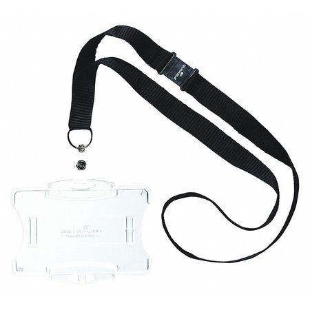 Durable Office Products ID Badge Holder, 2-3/4" L, Open Style, PK10 826619