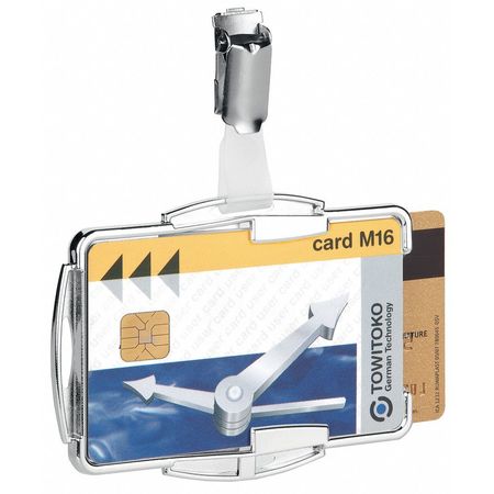 DURABLE OFFICE PRODUCTS RFDI Card Holder, Secure Duo, PK10 890223
