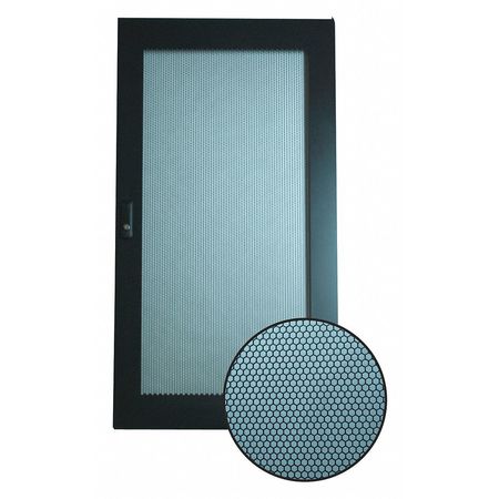 VIDEO MOUNT PRODUCTS Perforated Steel Door for 18U Floor cabinet ERENPD-18