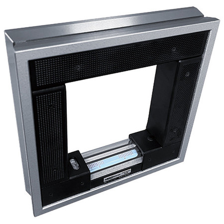 INSIZE Frame Level, 1-21/32" W, 6" L, Cast Steel 4906-150