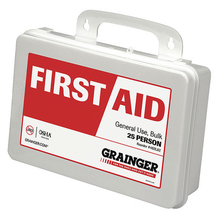 ZORO SELECT First Aid Kit, Plastic, 25 Person 59292