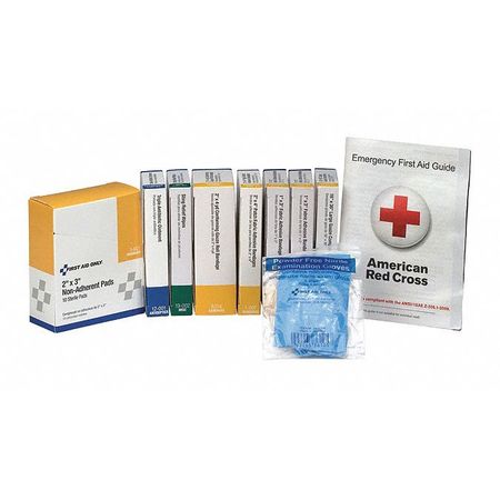 ZORO SELECT First Aid Kit, Cardboard, 10 Person 59385