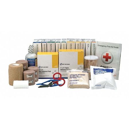 ZORO SELECT First Aid Kit, Cardboard, 100 Person 59364