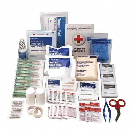 ZORO SELECT First Aid Kit, Cardboard, 50 Person 59358