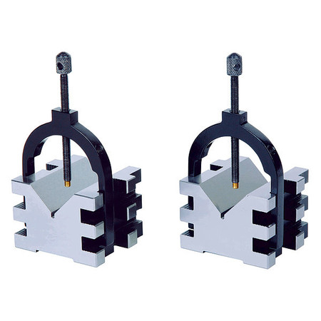 INSIZE V-Block Set, V Block Shape, Steel 6802-1