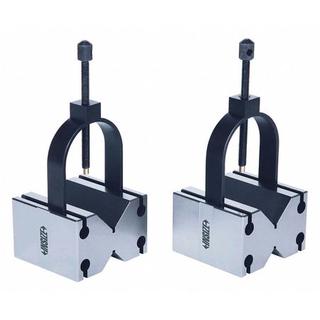 Insize V-Block Set, V Block Shape, Steel 6803-1