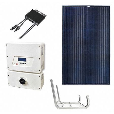 Grape Solar Solar Panel Kit, 12,000 W, 32.5V DC, 9.24 A GS-12KW-RM