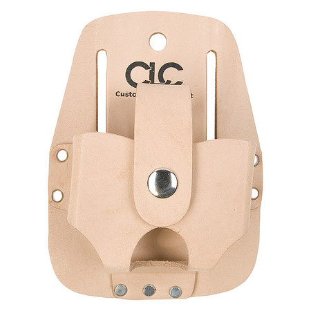 Clc Work Gear Tool Pouch, Tool Holster, Tan, Leather, 1 Pockets 464