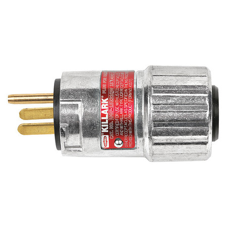 Hubbell Plug, 250VAC, 60 Hz, 15A, 2 HP UGP-15232QWWW
