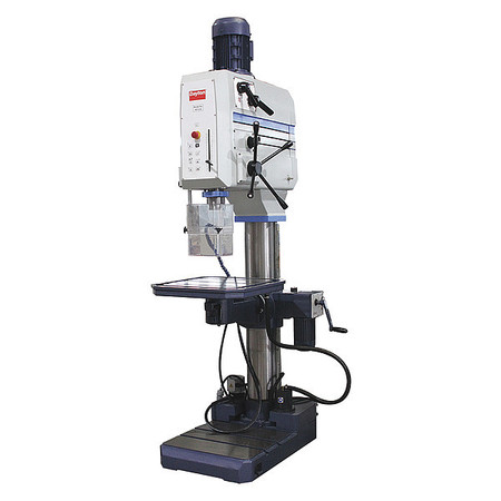 DAYTON Floor Drill Press, Geared Head Drive, 4 to 5 hp, 230 V, 32 in Swing, 16 Speed 467L04