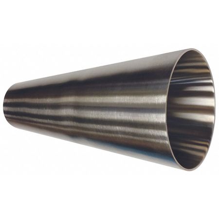 PRECISION STAINLESS - USA Reducer, 3" Tube Size, 4-1/8" L, Butt Weld 31W-0300X0200-7-6