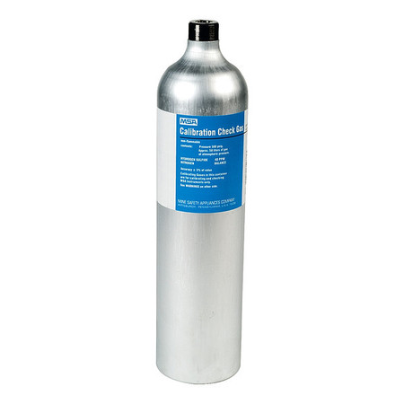 MSA SAFETY Calibration Gas Cylinder, 58L 467897