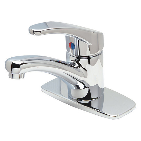 ZURN Lever Handle Single Hole Mount, 1 Hole Low Arc Bathroom Faucet, Polished chrome Z82200-XL-CP4