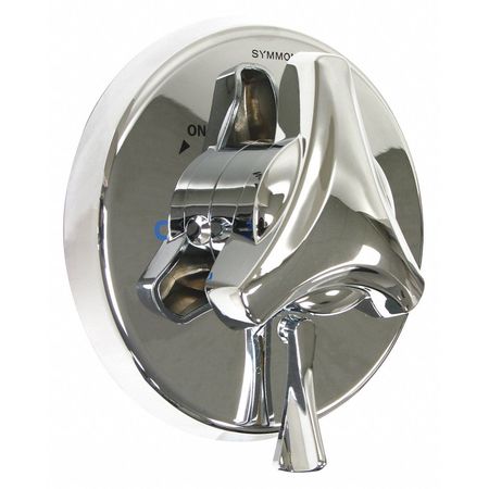 SYMMONS Shower Trim Kit, 5-3/4" L, Chrome Finish S-9600-TSP Trim