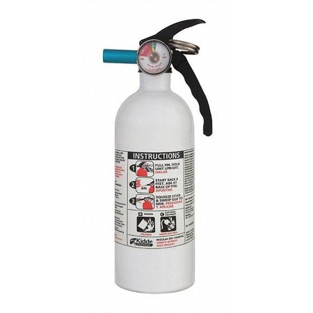 KIDDE Fire Extinguisher, 5B:C, Dry Chemical, 2 lb AUTO FX5 II