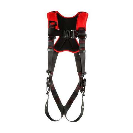 3M Protecta Vest-Style Climbing Harness, M/L, Polyester 1161430