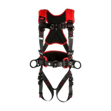 3M PROTECTA Full Body Harness, XL, Polyester 1161222