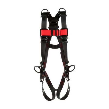 3M PROTECTA Vest-Style Positioning/Retrieval Harness, S, Polyester 1161538