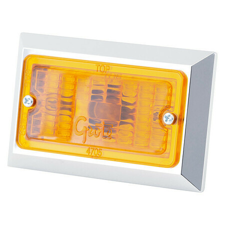 GROTE Marker Lamp, Rectangular, Yellow 47053
