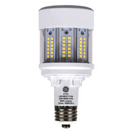 GE LAMPS LED Lamp, 5000K Color Temp., 5000 lm, 35.0W LED35ED17/750