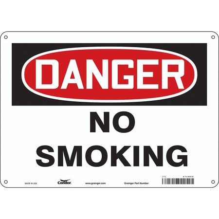 CONDOR Safety Sign, 10" H, 14 in W, Horizontal Rectangle, English, 474N80 474N80
