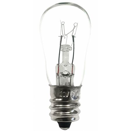 LUMAPRO Miniature Incandescent Bulb, 41 lm, 6.0W 6S6-120V-1PK