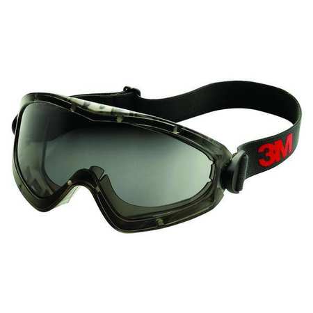 3M Safety Goggles, Gray Anti-Fog Lens, GoggleGear Series GG2892-SGAF