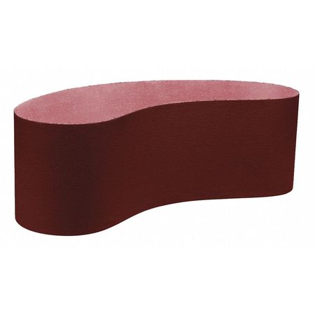 Scotch-Brite Sanding Belt, 6 in W, 48 in L, Non-Woven, Aluminum Oxide, Medium, SC-BL, Maroon 7000120698