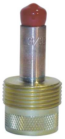 AMERICAN TORCH TIP Gas Lens Collet Body, 3/32 In, PK2 45V64