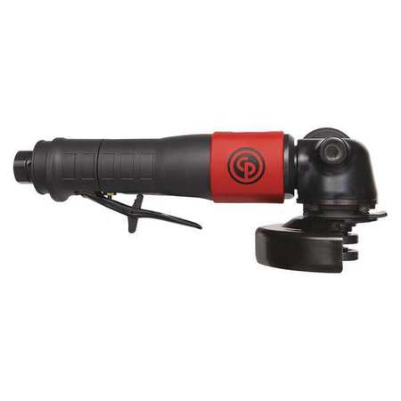 CHICAGO PNEUMATIC Angle Angle Grinder, 1/4 in NPT Female Air Inlet, Heavy Duty, 12,000 RPM, 1.1 hp CP7540CN