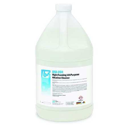 Best Sanitizers High-Foaming Alkaline Cleaner, 1 gal. Bottle, Mild Sweet, 4 PK BSI2501