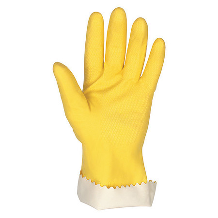 Mcr Safety 12" Chemical Resistant Gloves, Natural Rubber Latex, L, 1 PR 5250L