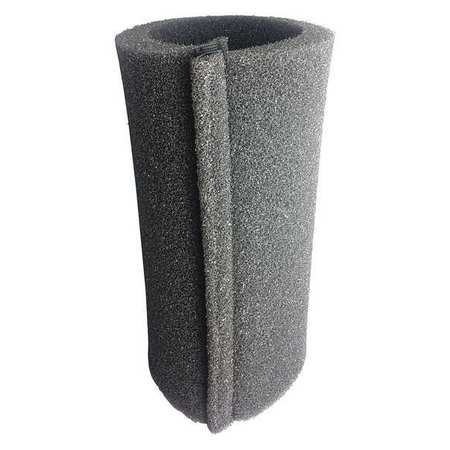 DUSTLESS TECHNOLOGIES Dustless Slurry Vac Filter, 7 in W, Foam H0953