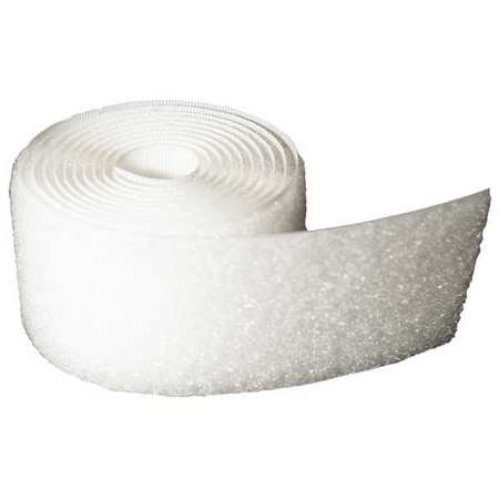 VELCRO BRAND Reclosable Fastener, No Adhesive, 150 ft, 1 in Wd, White 199707