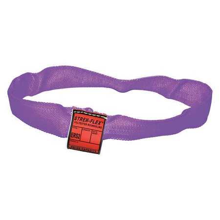 STREN-FLEX Round Sling, Endless, Purple, 3ft. L STRERS1-03