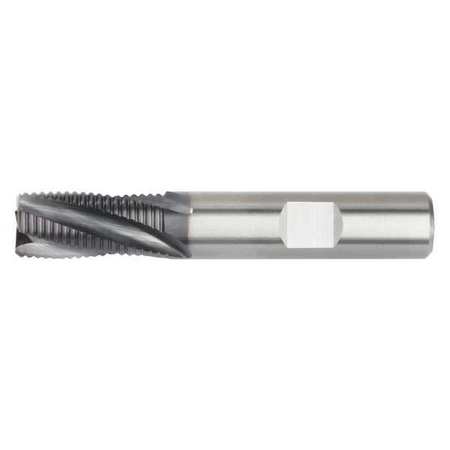 WIDIA End Mill, AlTiN, 0.3750 in Millng Dia, 4S0R 4S0R10004NW